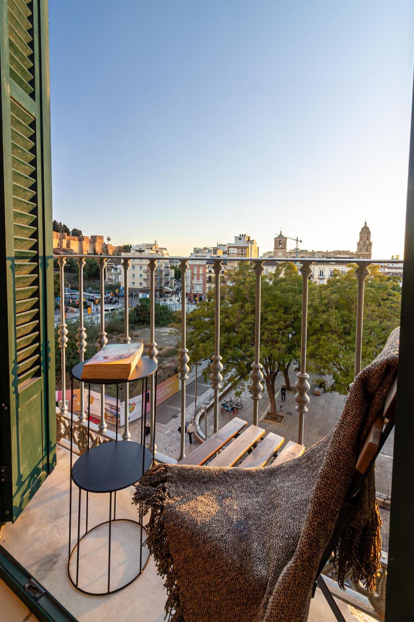Malaga Center Flat Balcony At Picasso'S Home Exterior photo
