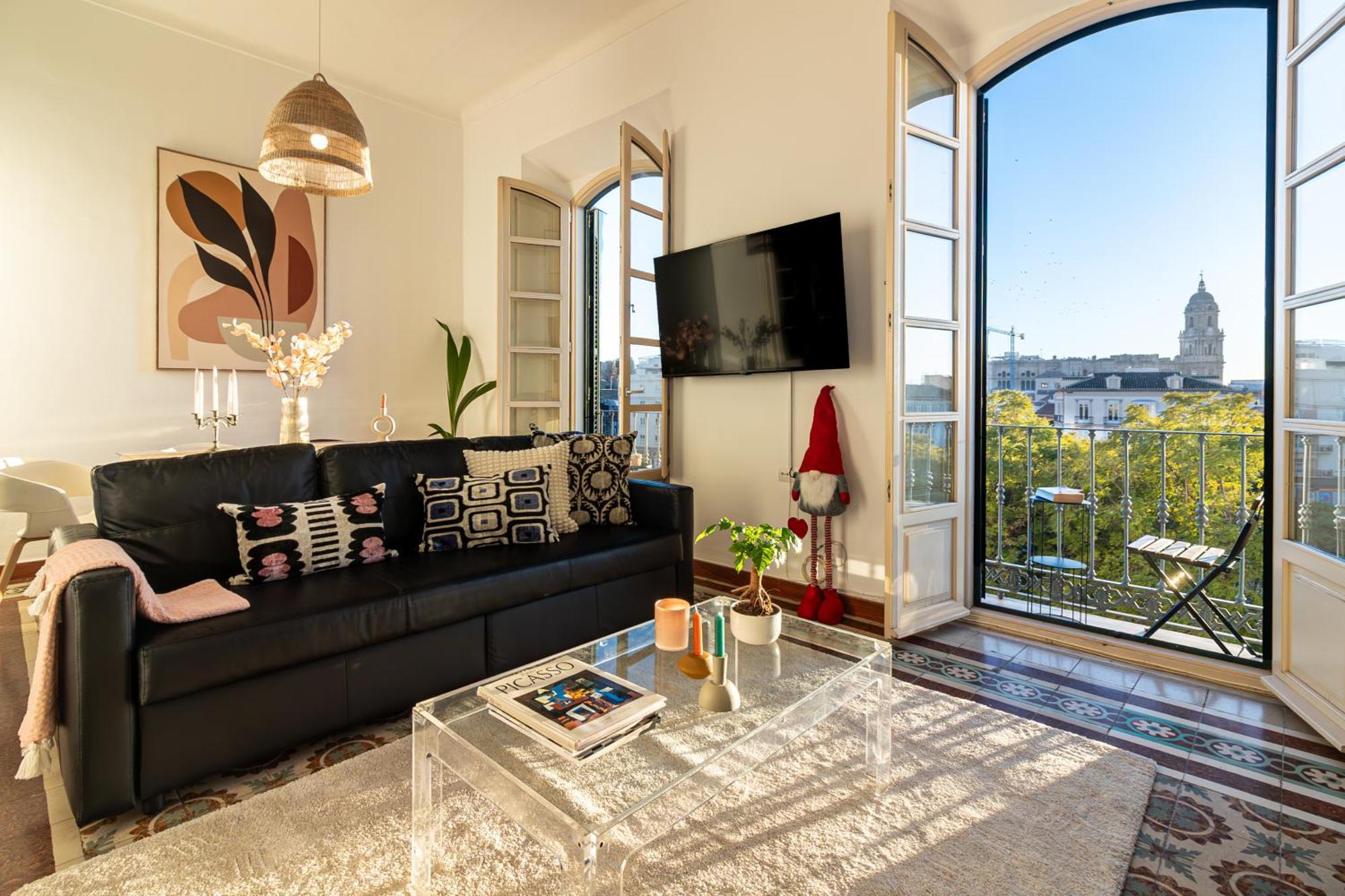 Malaga Center Flat Balcony At Picasso'S Home Exterior photo