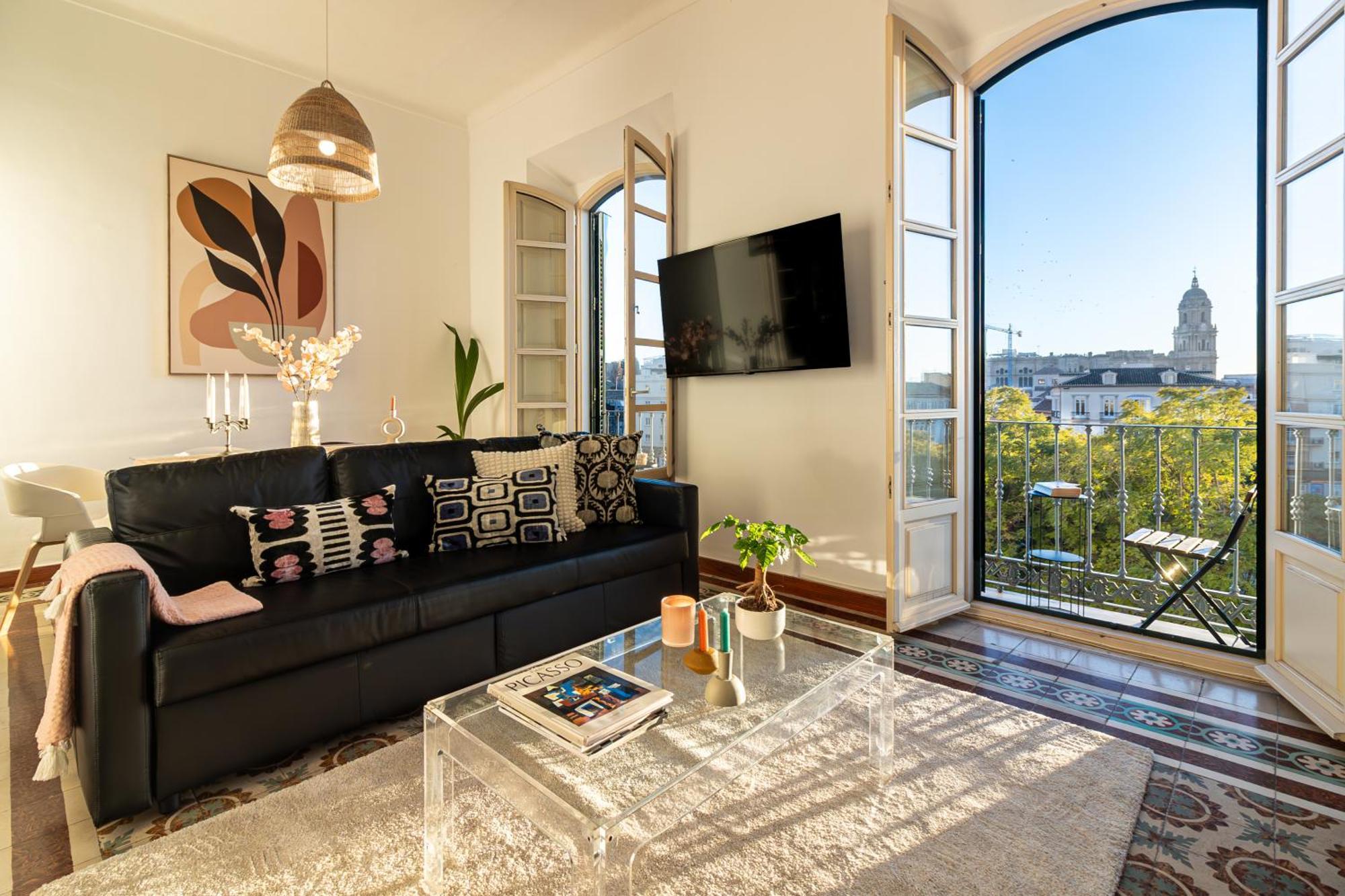 Malaga Center Flat Balcony At Picasso'S Home Exterior photo